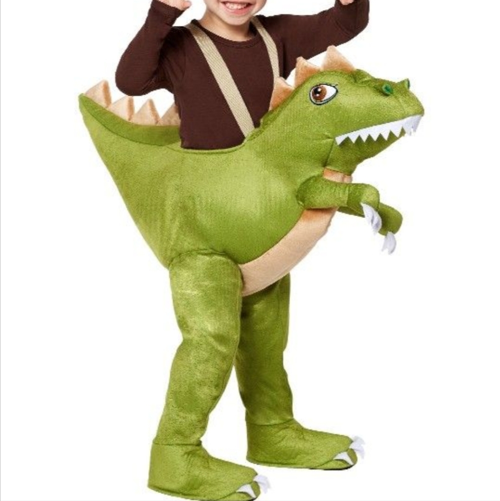Toddler Kids Dinosaur Piggyback Halloween Costume